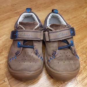 Clarks First Shoes Leather Boys First Shoes Baby Moccasins
